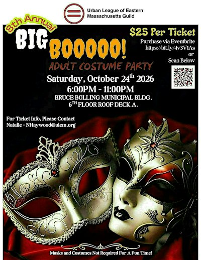 2026 ULEM Guild 8th Annual Big BOOOOO Adult Costume Party!!!