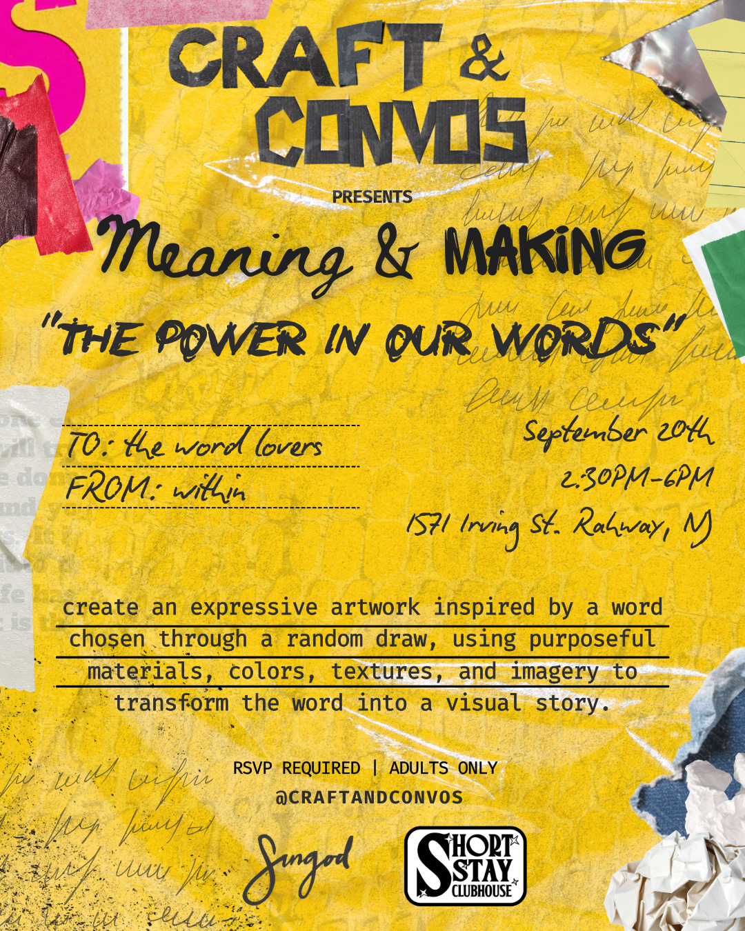 Meaning & Making: The Power In Our Words