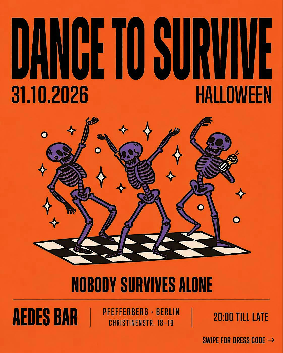 DANCE TO SURVIVE — Halloween Party (Prenzlauer Berg)
