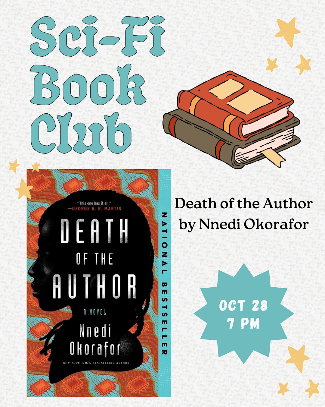 October Sci-Fi Book Club: Death of the Author