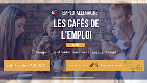 Café de l'emploi à Berlin le jeudi  19 novembre 26