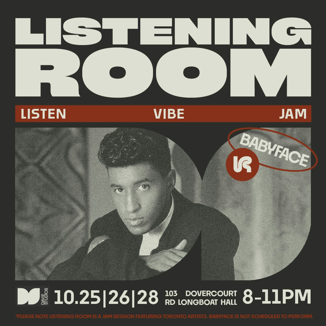 Listening Room: Babyface (Night 2)