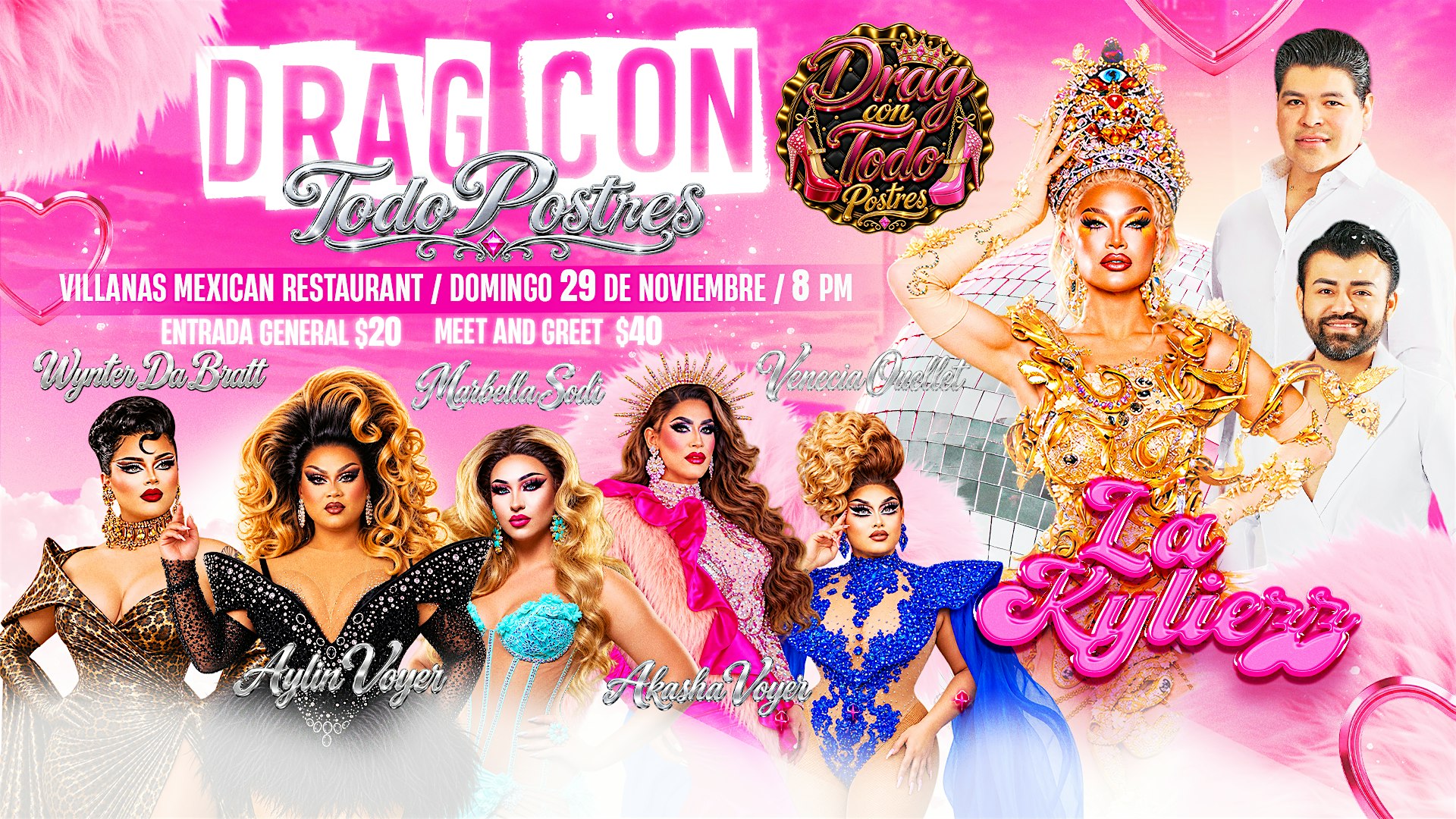 DRAG CON TODO POSTRES