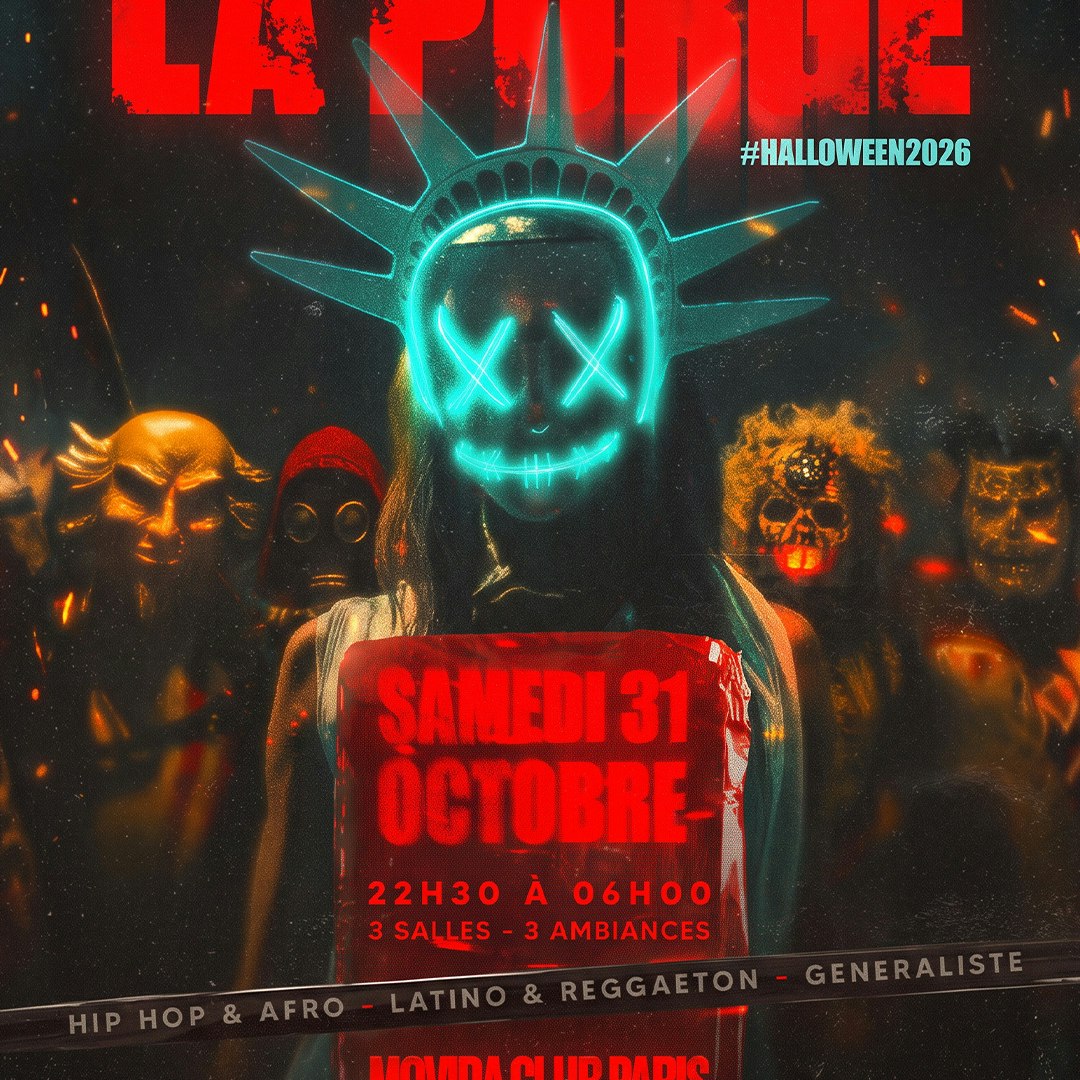 LA PURGE #HALLOWEEN2026 - 3 SALLES / 3 AMBIANCES