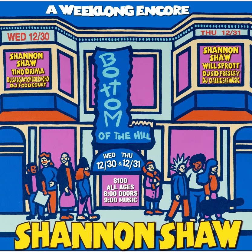 Shannon Shaw ~ Tino Drima ~ DJ Foodcourt ~ DJ Sasquatch Borracho