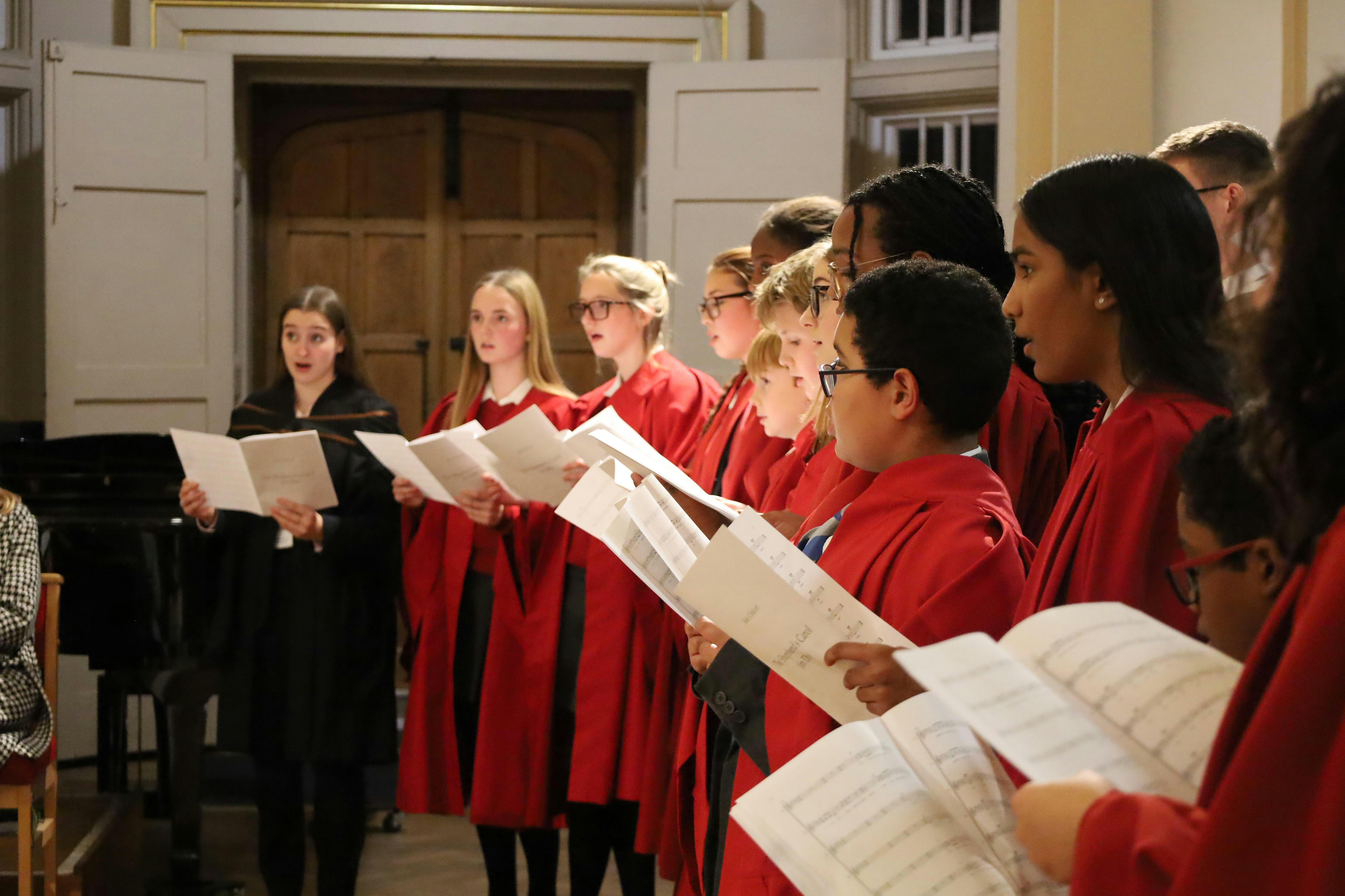 St Mary's Christmas Carols with New Hall School Choir