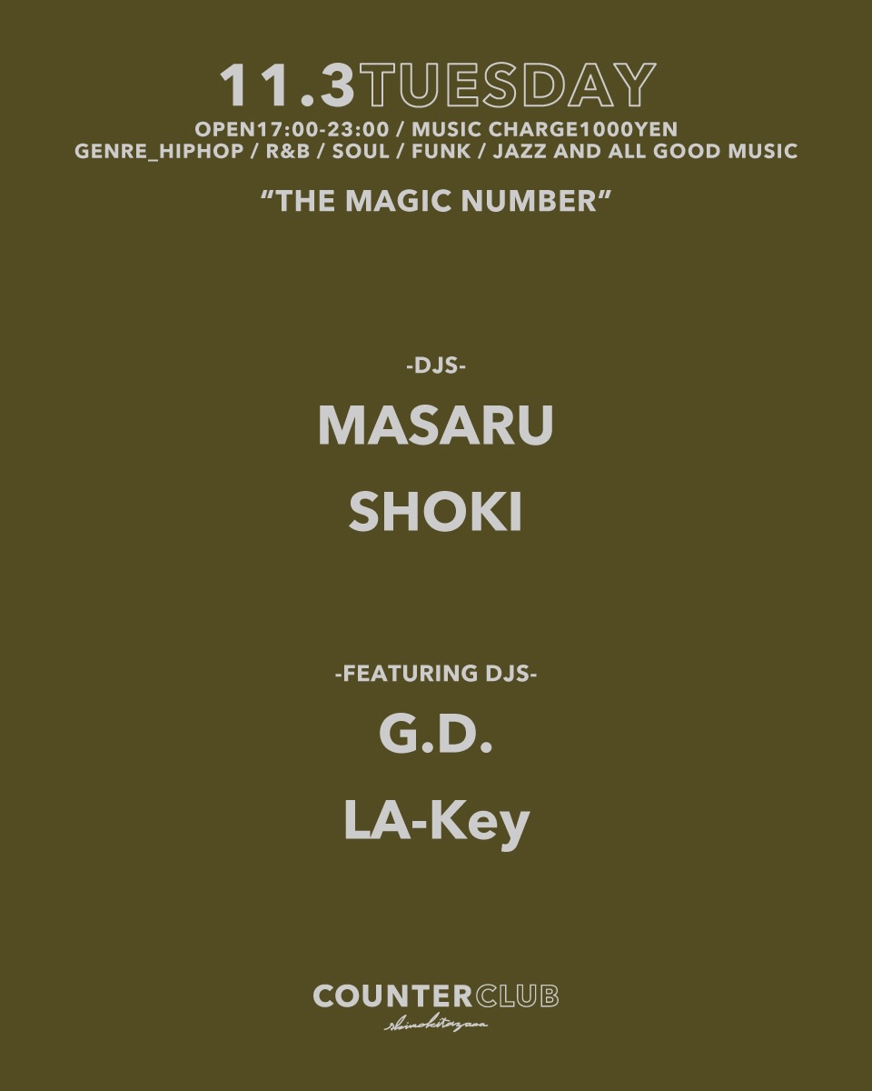 THE MAGIC NUMBER
