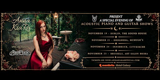 Een bijzondere avond met Anna KiaRa & gast Piano Black