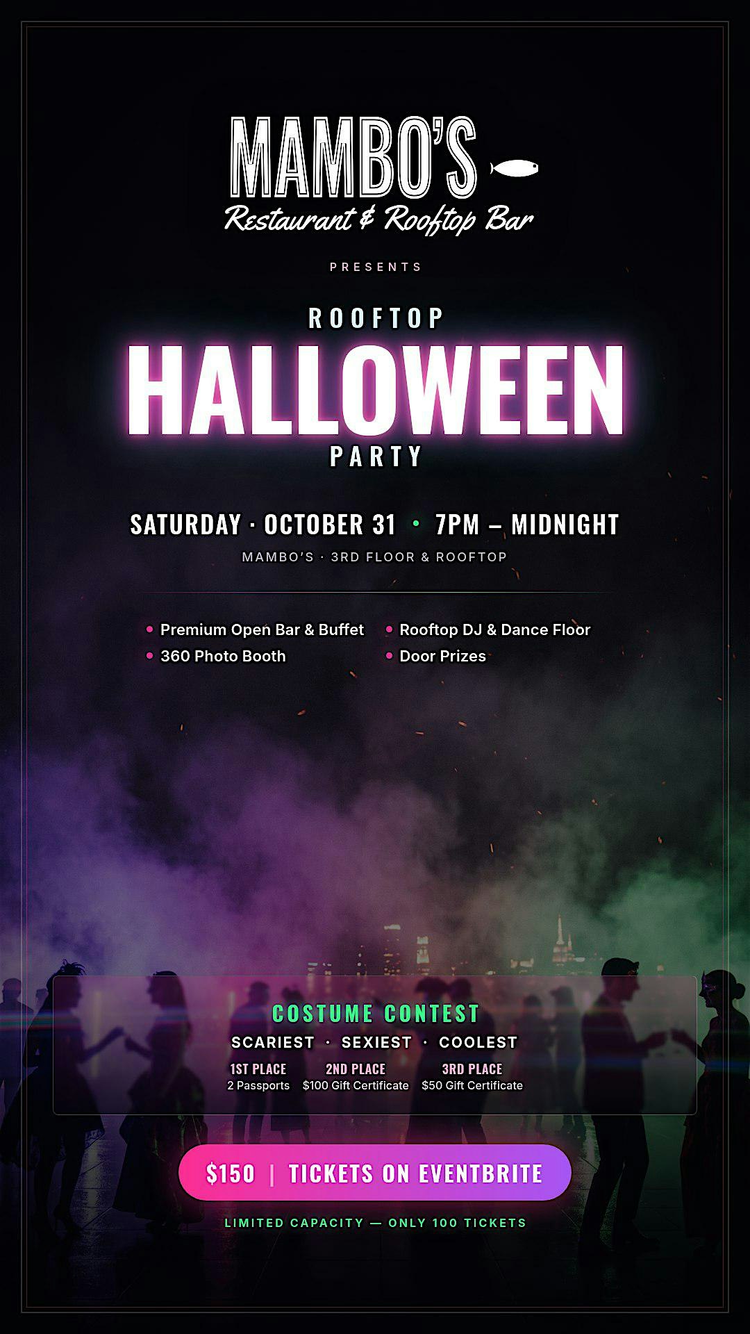 Mambo's Rooftop Halloween Party  2026