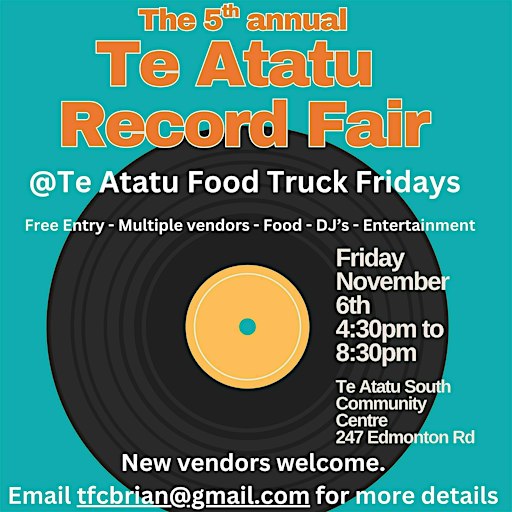 Te Atatu Record Fair