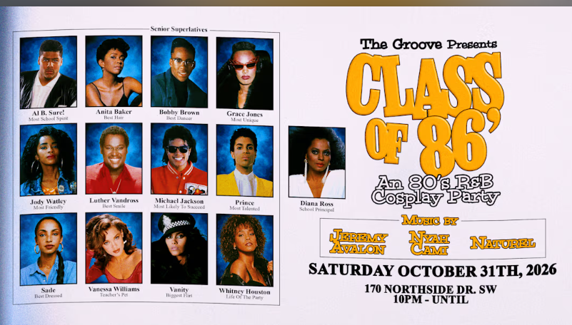 80's R&B Halloween Party