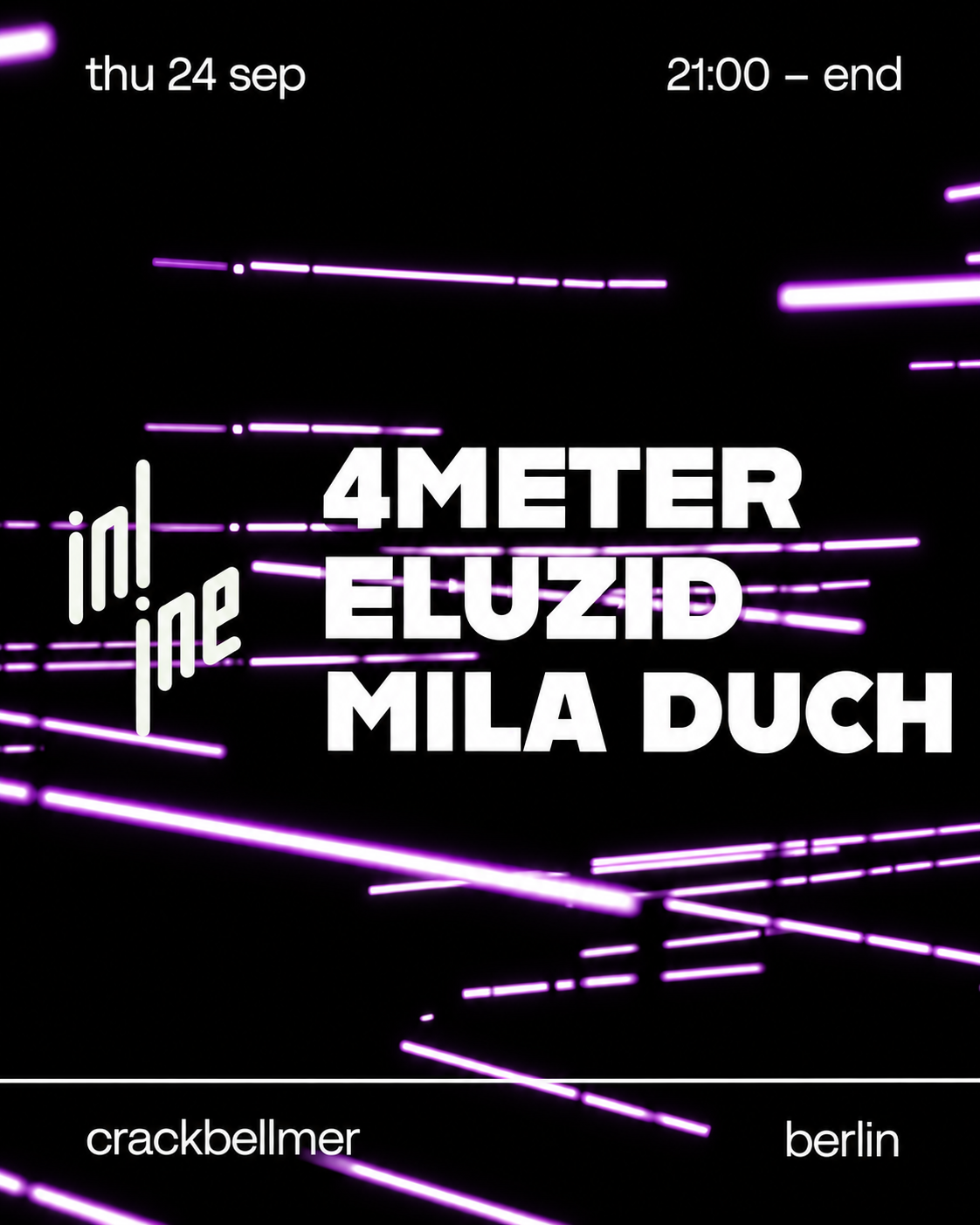 Inline with Mila Duch, 4meter & Eluzid