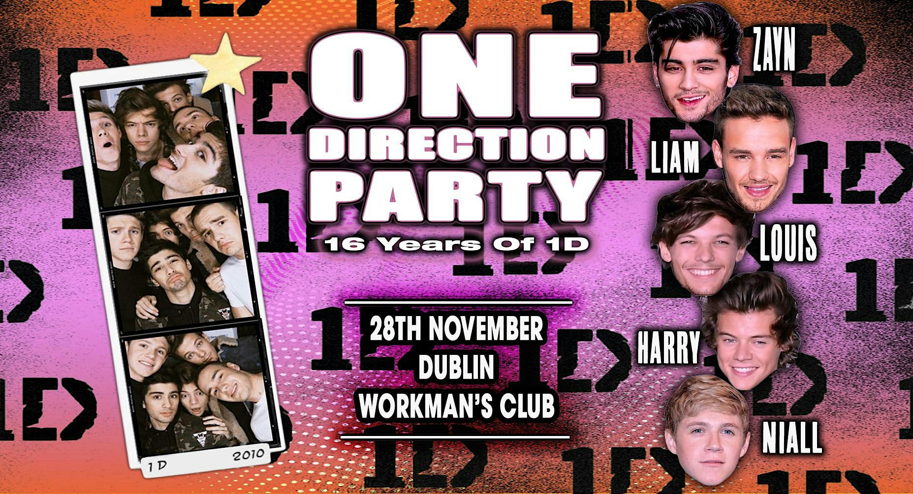 16 Years Of One Direction Party (Dublin)