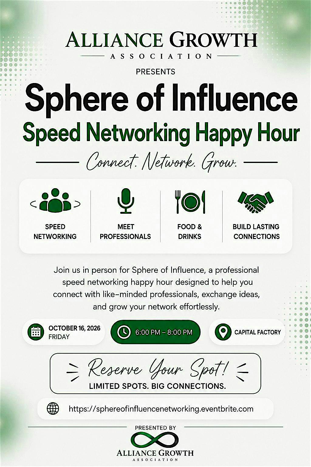 Sphere of Influence: Connect & Grow Networking