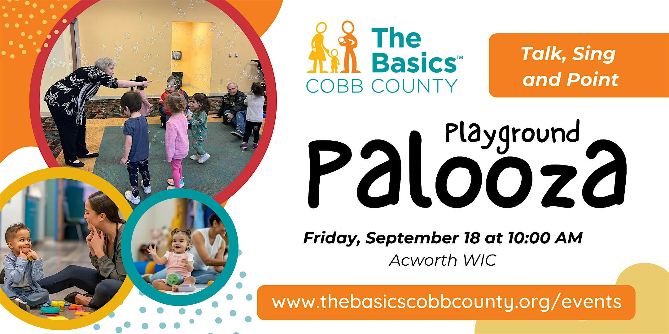 The Basics - Playground Palooza:  Talk, Sing and Point