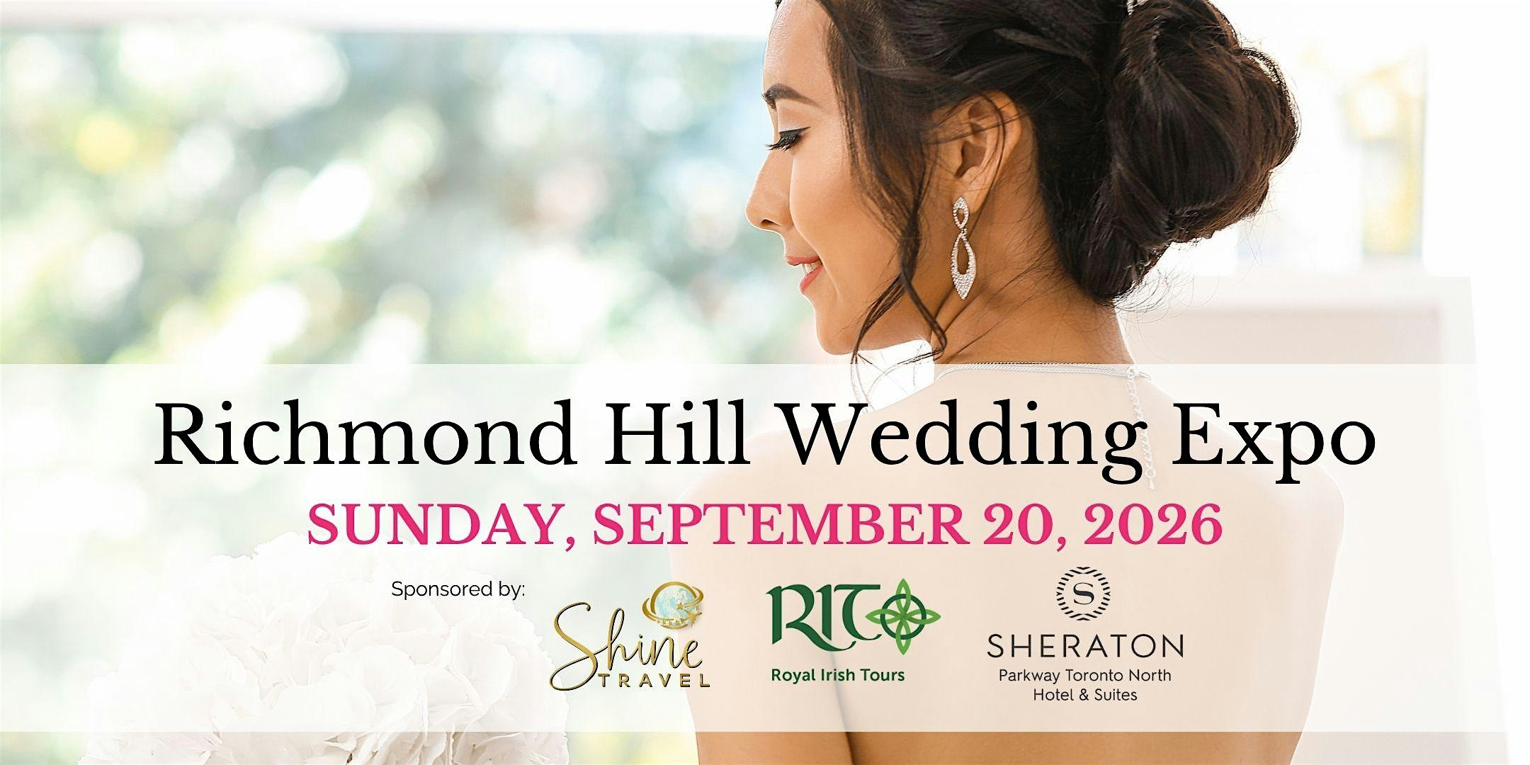 Richmond Hill Wedding Expo Fall 2026
