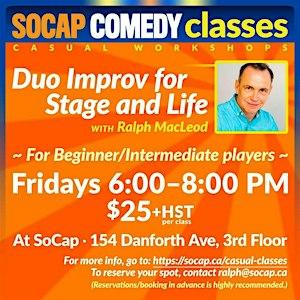 Friday Improv Class for Stage and Life