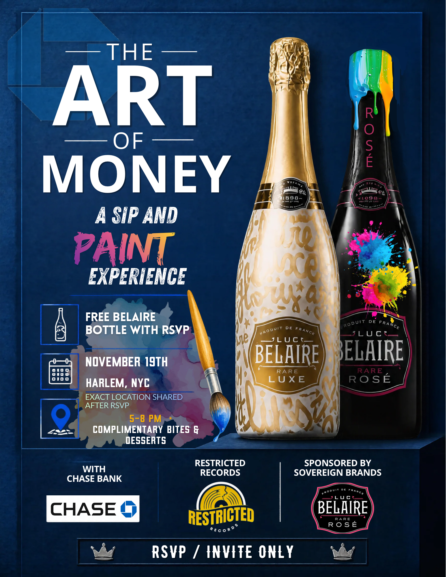 The Art of Money : A  Sip And Paint Experience