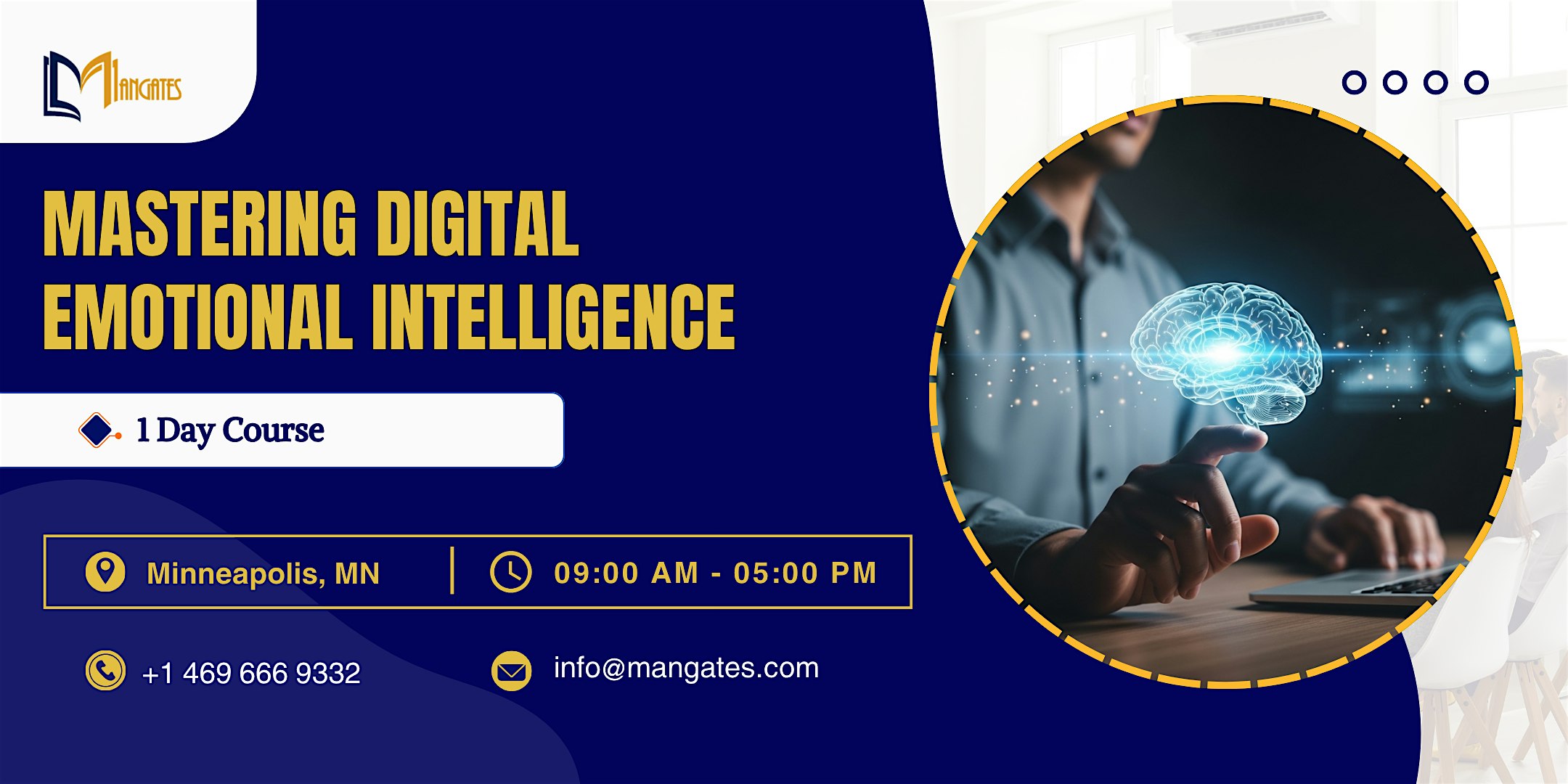 Mastering Digital Emotional Intelligence – 1 Day Course in Minneapolis, MN