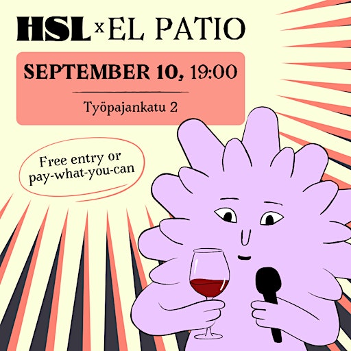 HSL X El Patio Stand-Up Comedy Show