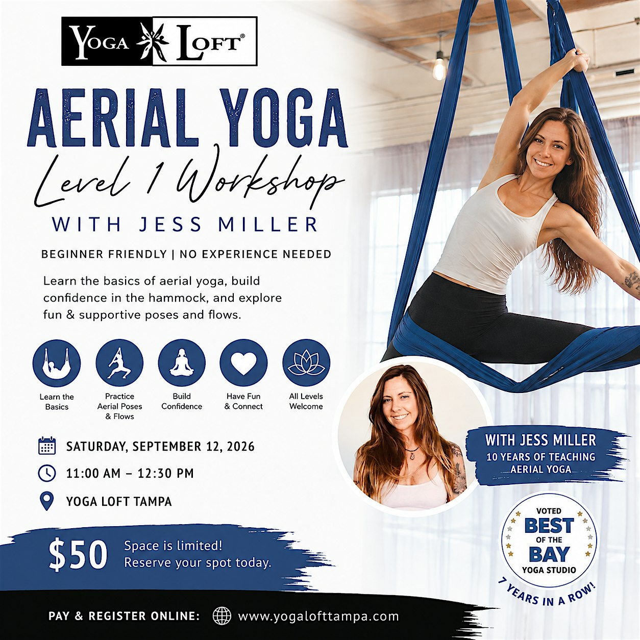 Aerial Yoga Workshop