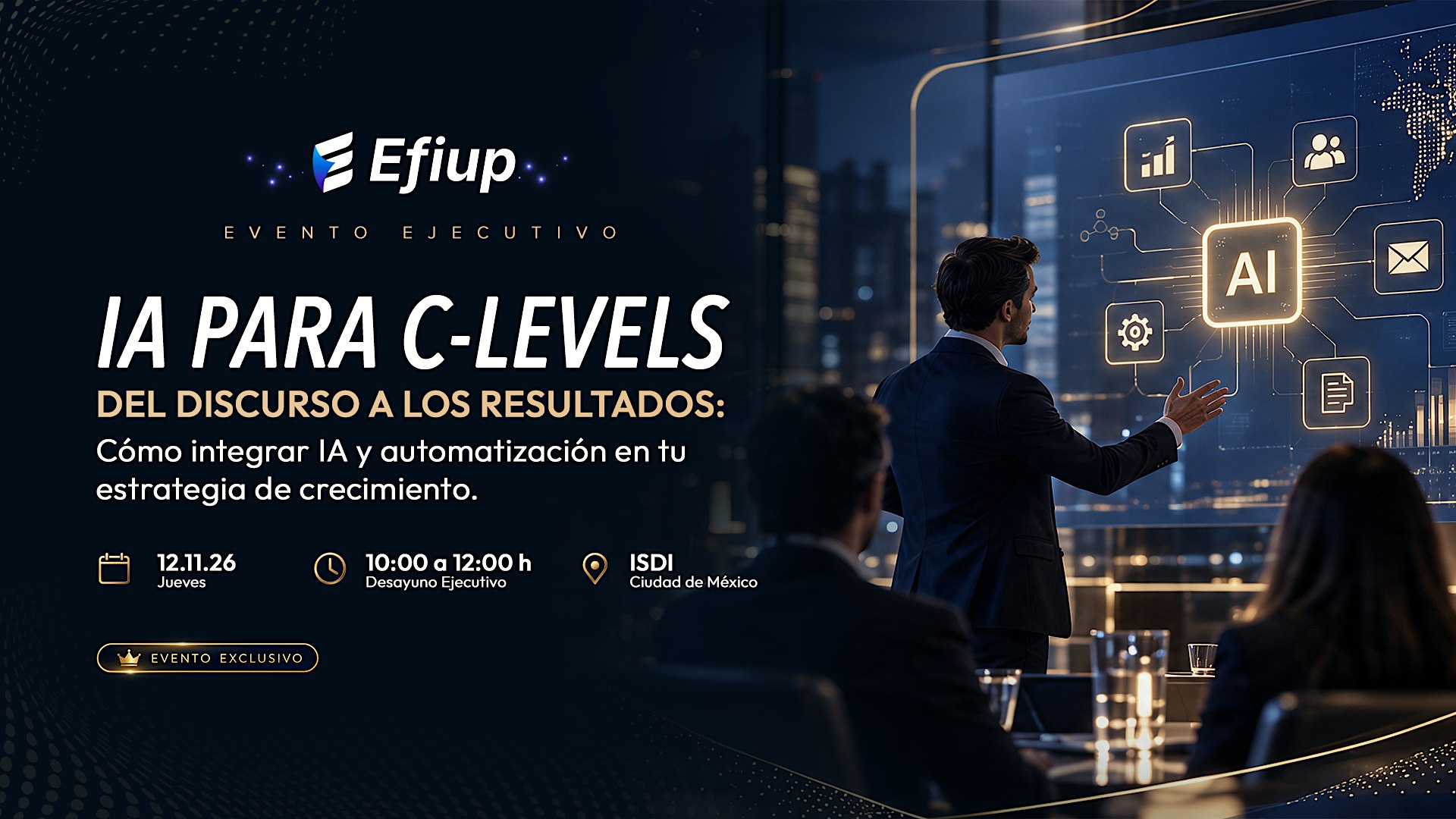 IA para C-levels: Un brunch ejecutivo