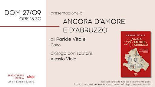 Presentazione di "Ancora d'amore e d'Abruzzo"