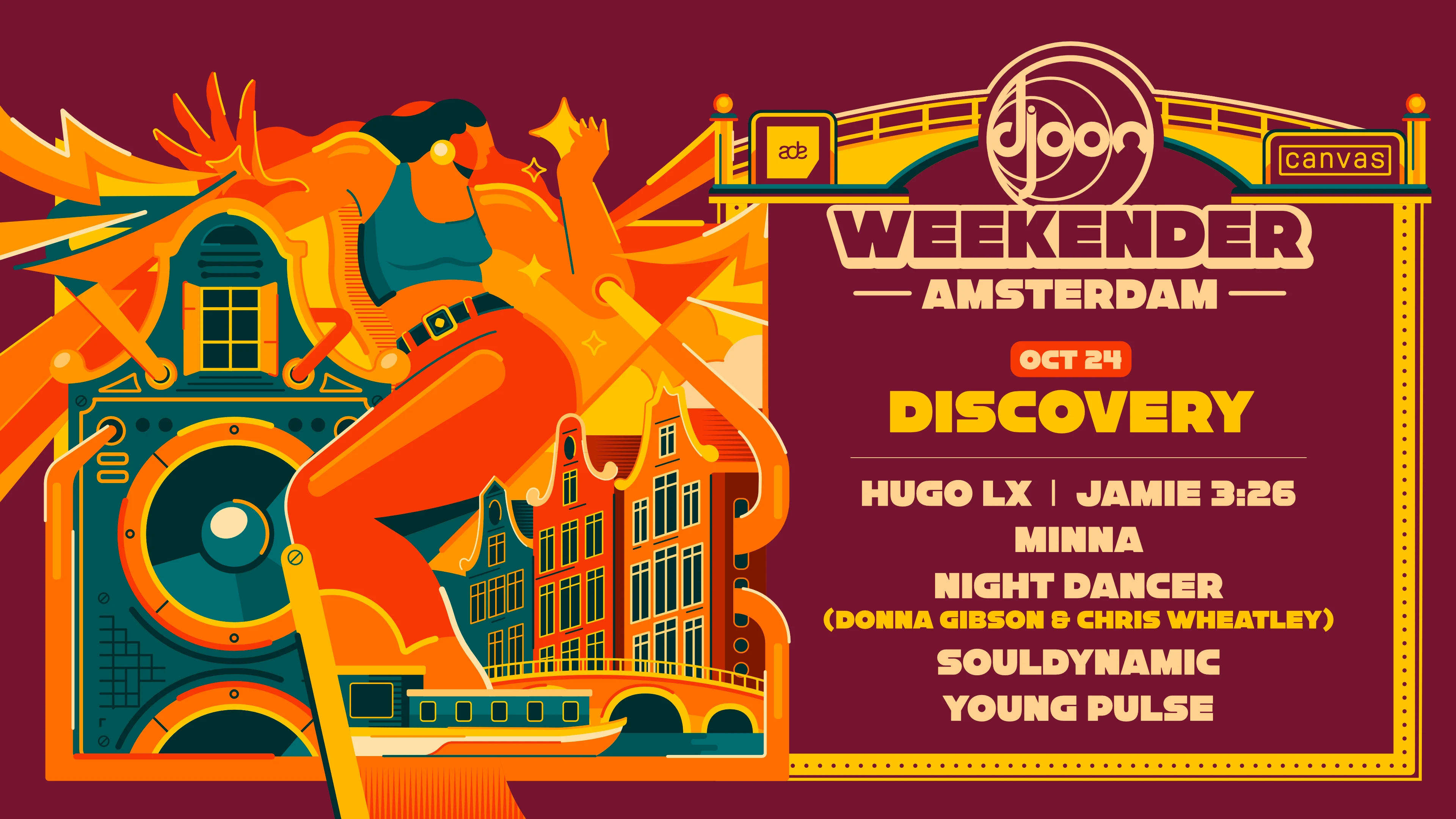 Discovery X Canvas Nights (Ade-Amsterdam)