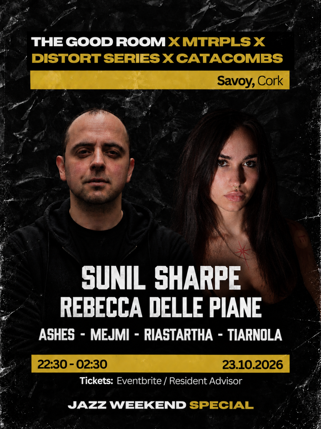 MTRPLS x DISTORT x CATACOMBS: Jazz Weekend Special