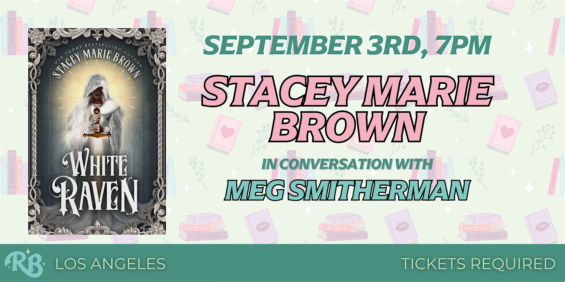 Stacey Marie Brown LA Book Event for White Raven