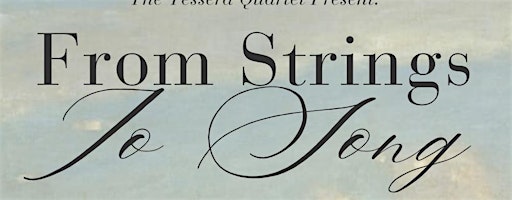 The Tessera Quartet in Shawlands: From Strings to Song