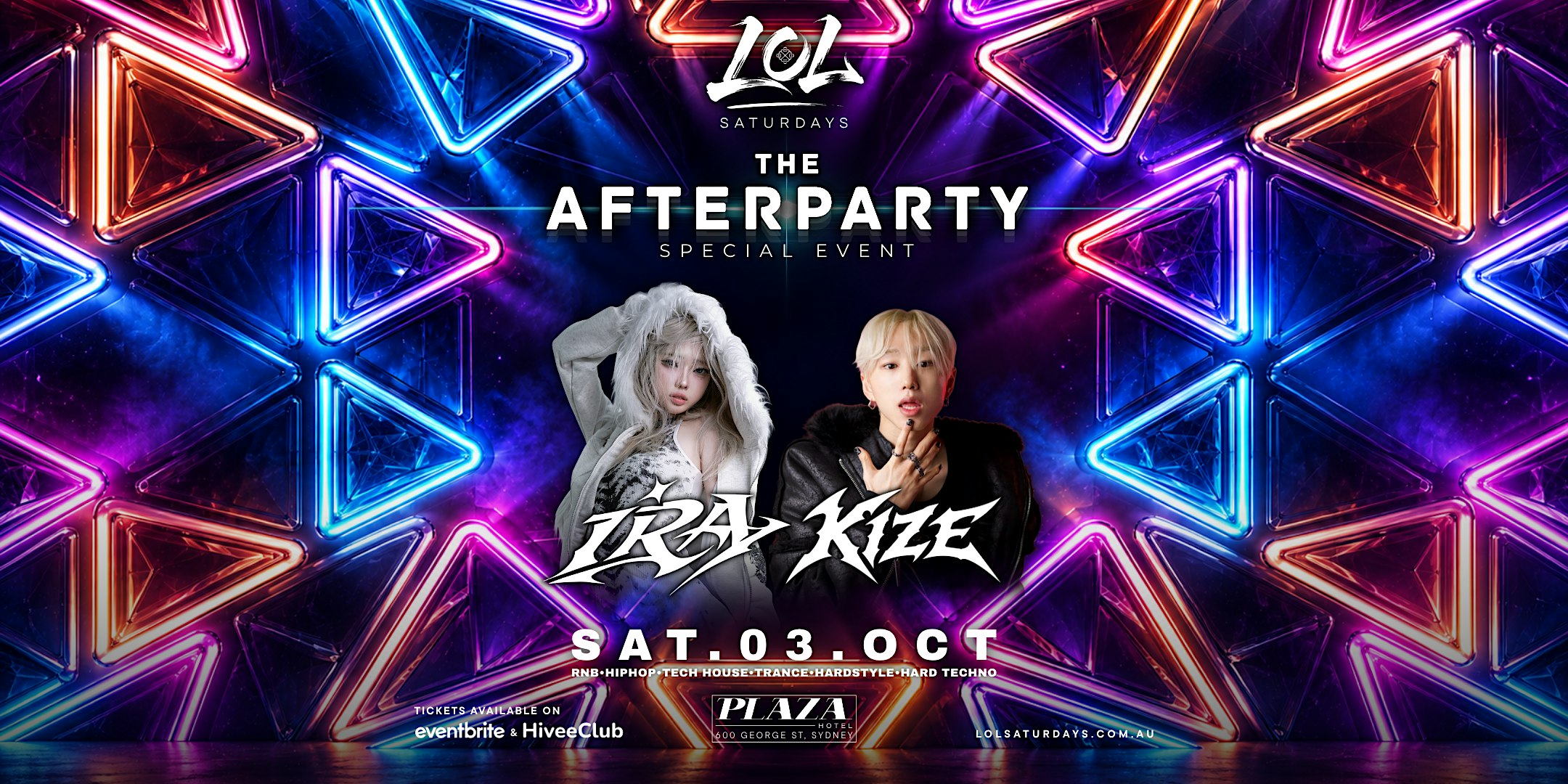 SAT 03 OCT -  LOL SATURDAYS @ PLAZA HOTEL