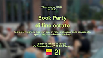 Book Party di fine estate