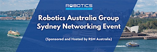Robotics Australia Group Sydney Networking Event