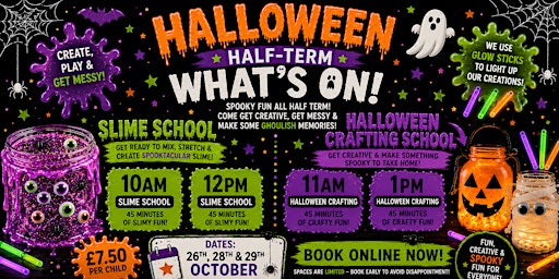 Halloween Workshops