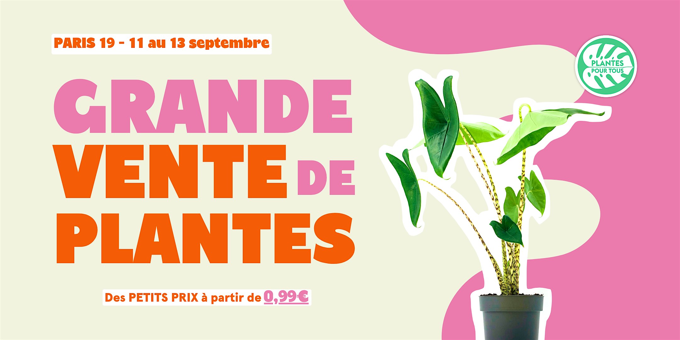 Grande Vente de Plantes - Paris 19