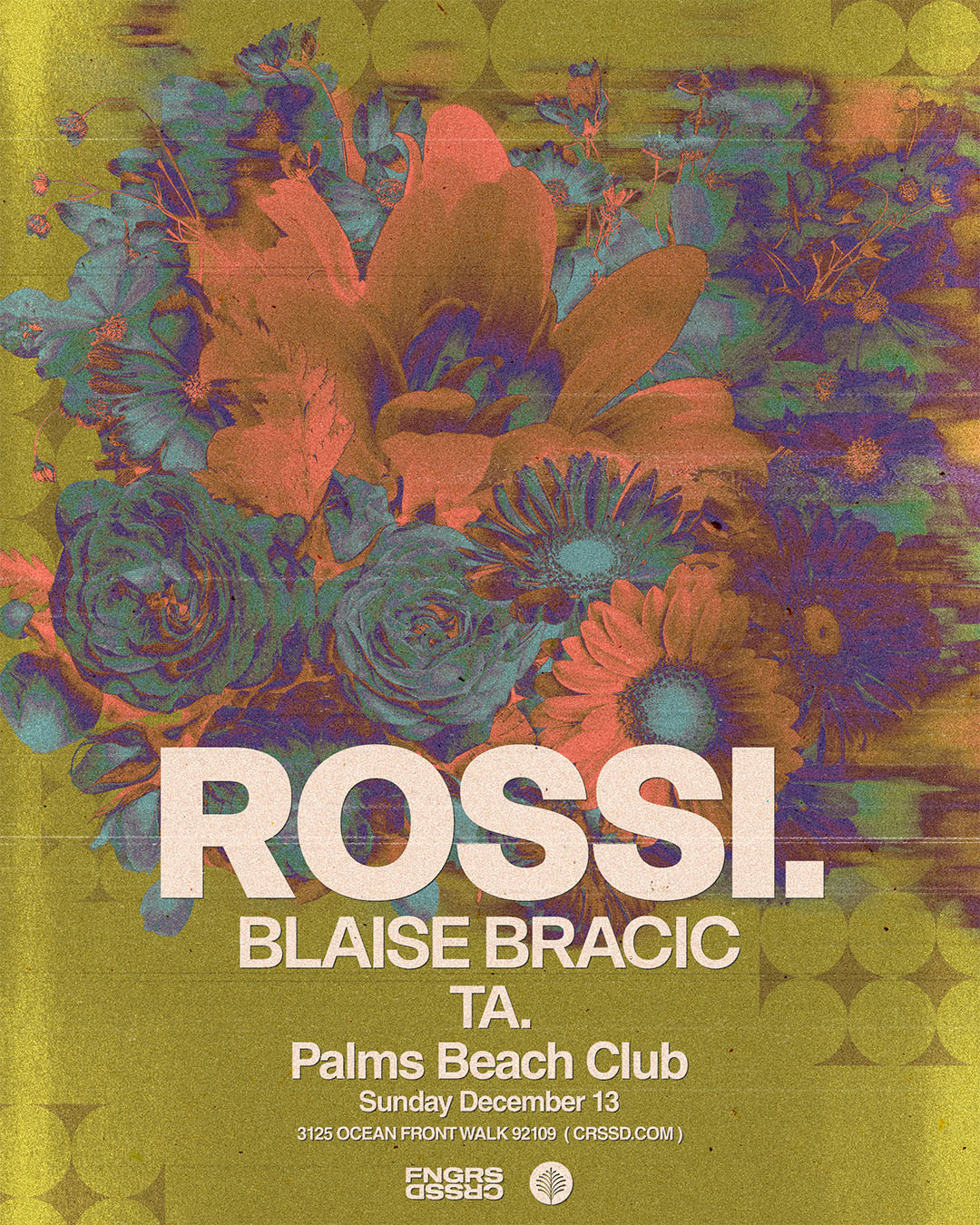 FNGRS CRSSD presents Palms Beach Club with Rossi