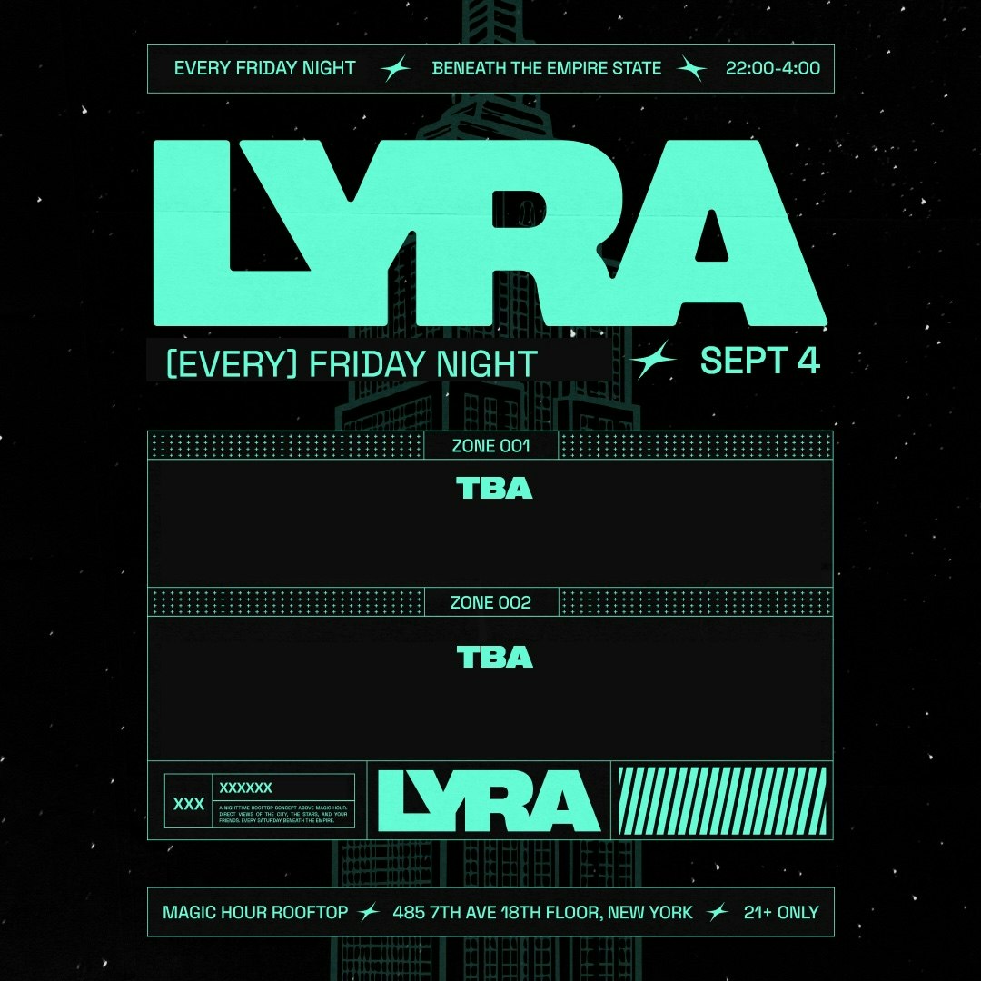 Lyra Rooftop Party - 09.04