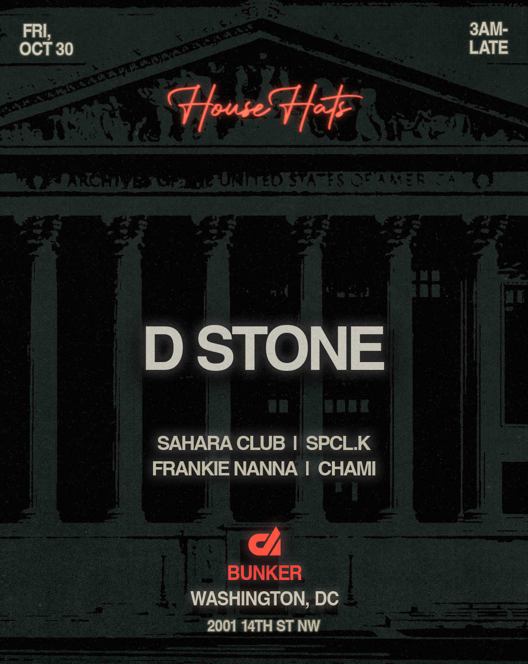 House Hats presents: D STONE