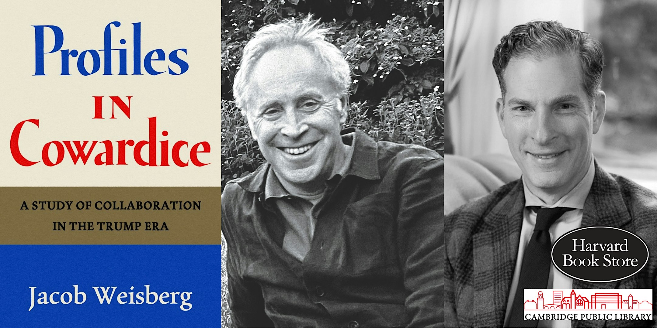 Jacob Weisberg at the Cambridge Public Library