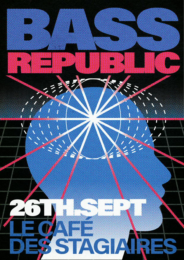 BASS REPUBLIC at Le Café des Stagiaires