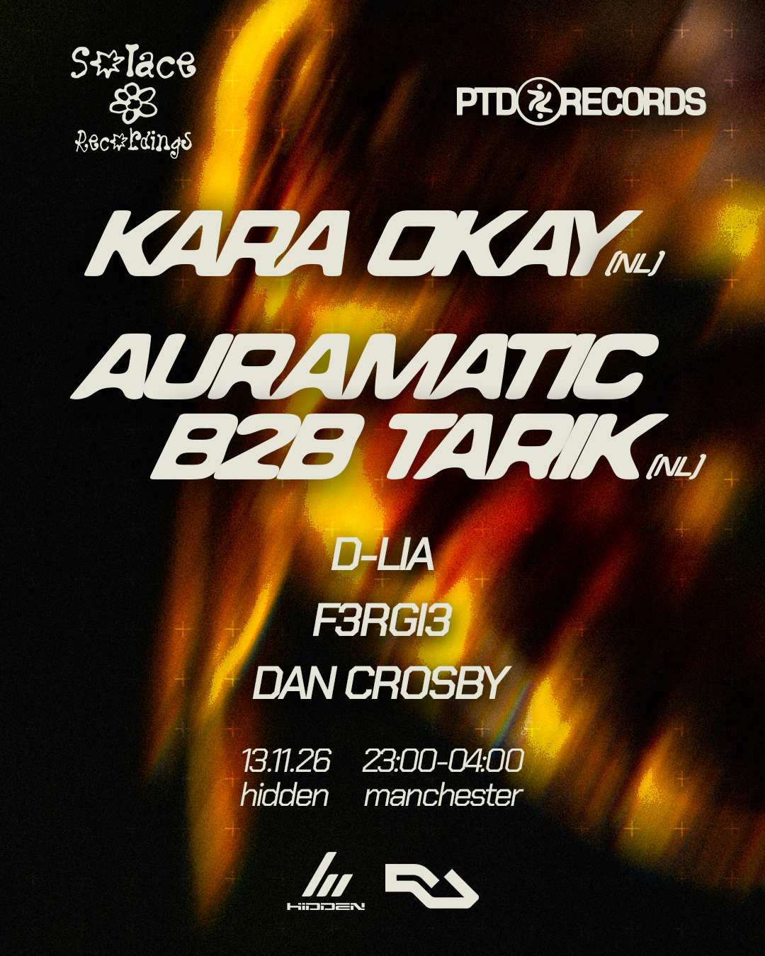 PTD Records x Solace present: Kara Okay, Auramatic b2b Tarik