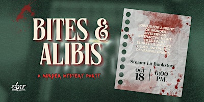Bites & Alibis: Vampire Murder Mystery Party