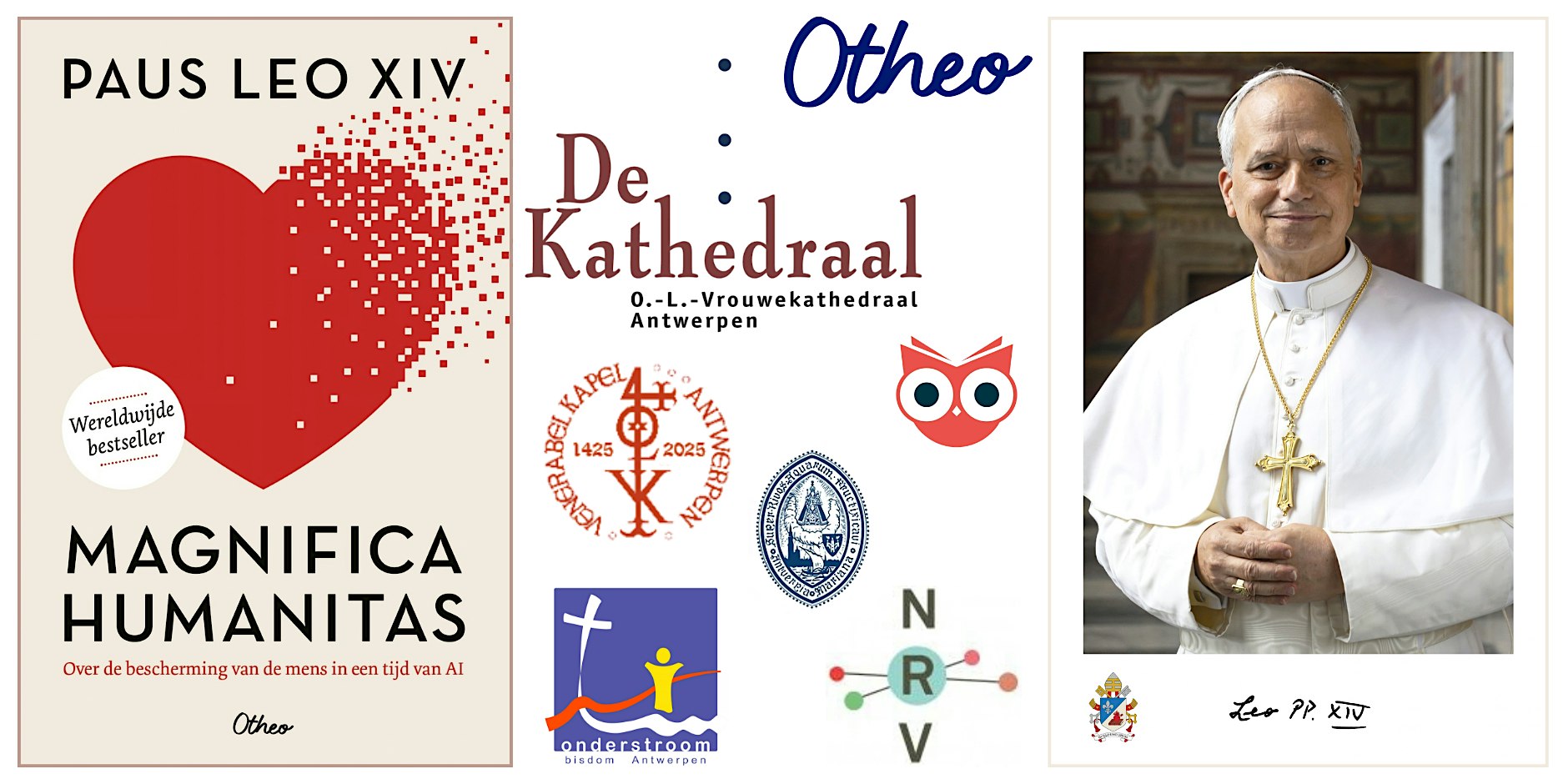 Lancering MAGNIFICA HUMANITAS van Paus Leo XIV in de Antwerpse Kathedraal