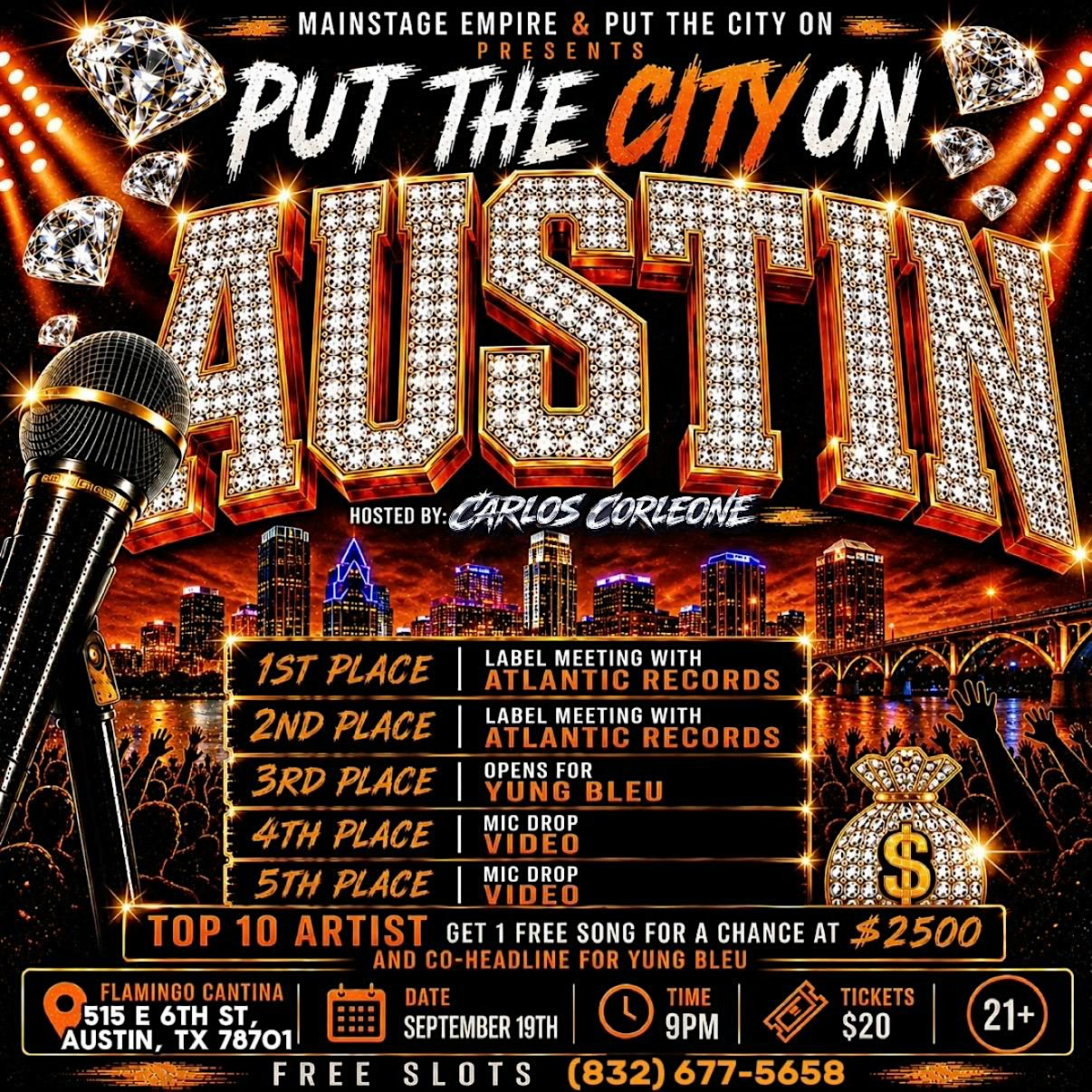 Put The City On Austin - Hip Hop Artist Showcase