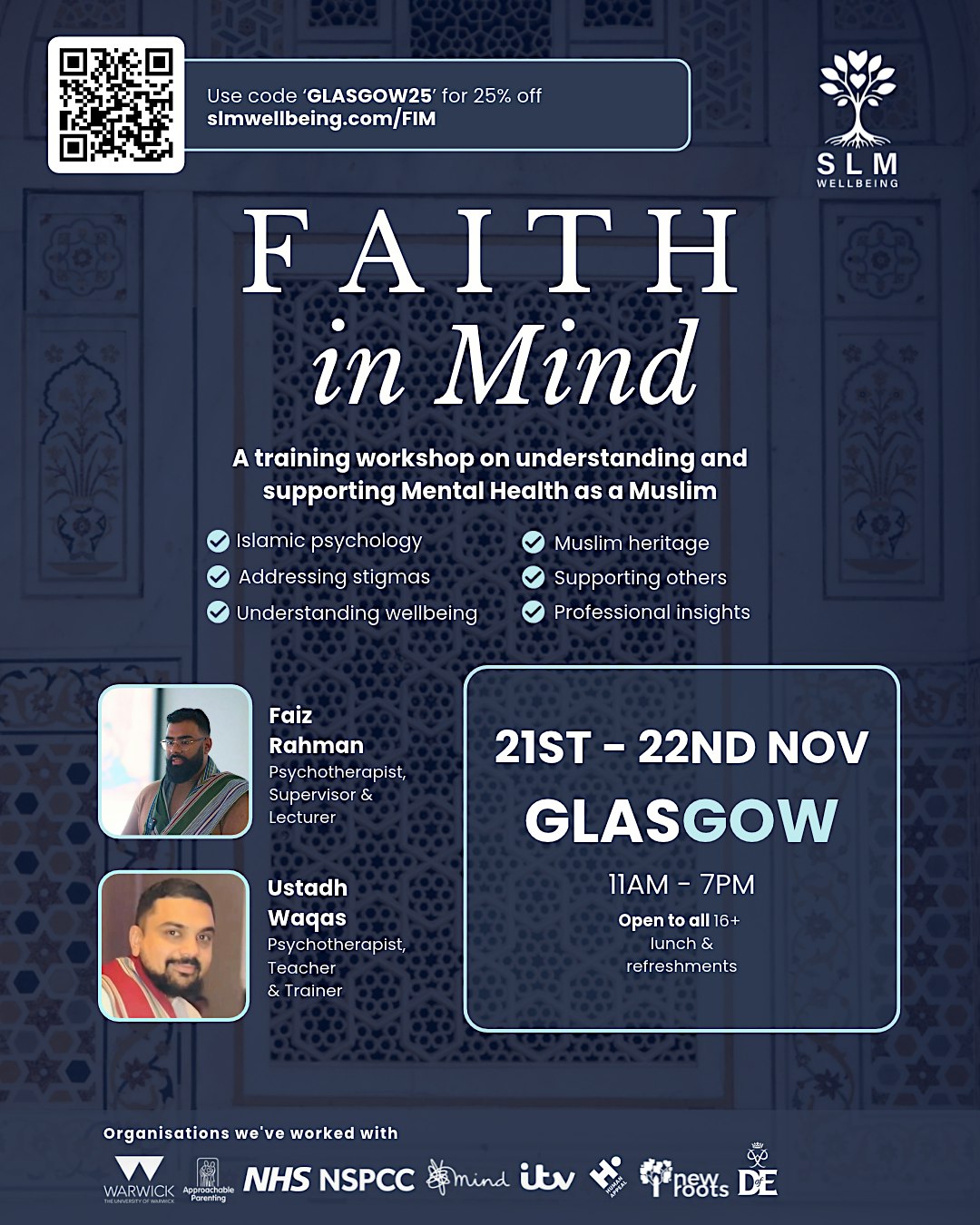 Faith in Mind Glasgow (Understanding Muslim Mental Health)