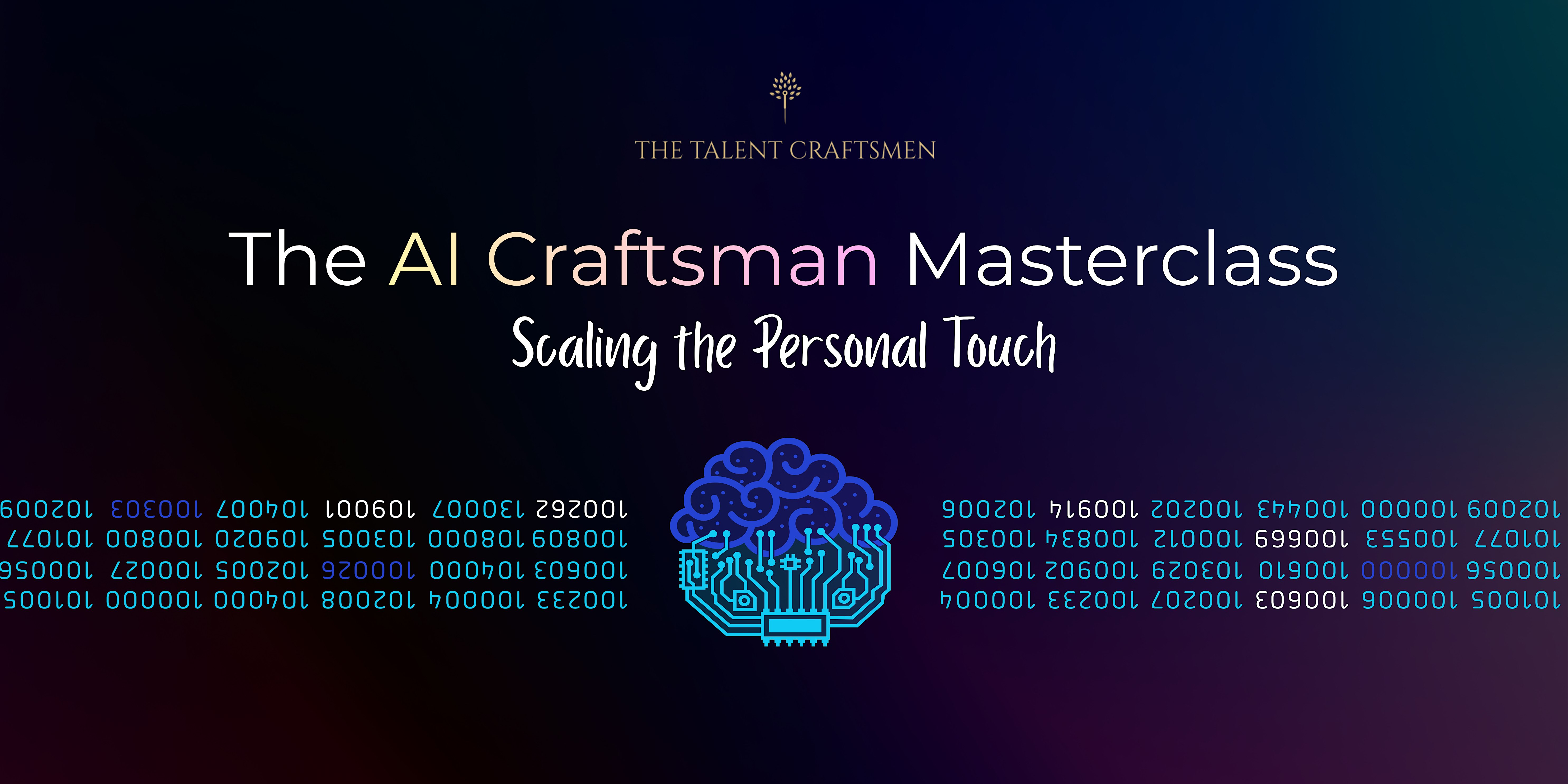 The AI Craftsman Masterclass