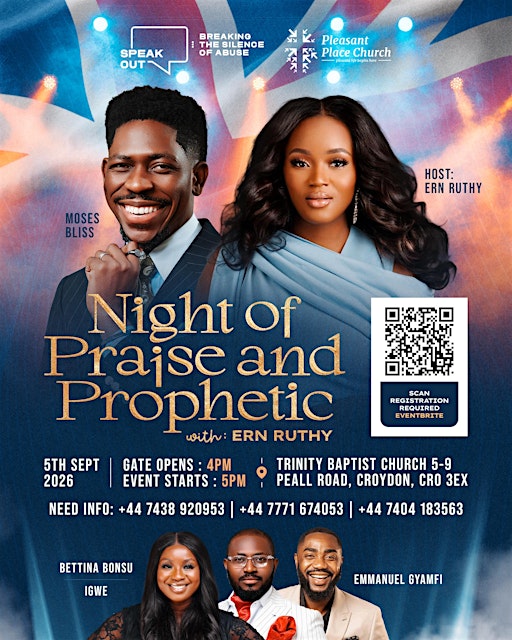 NIGHT OF PRAISE & PROPHETIC with ERN RUTHY