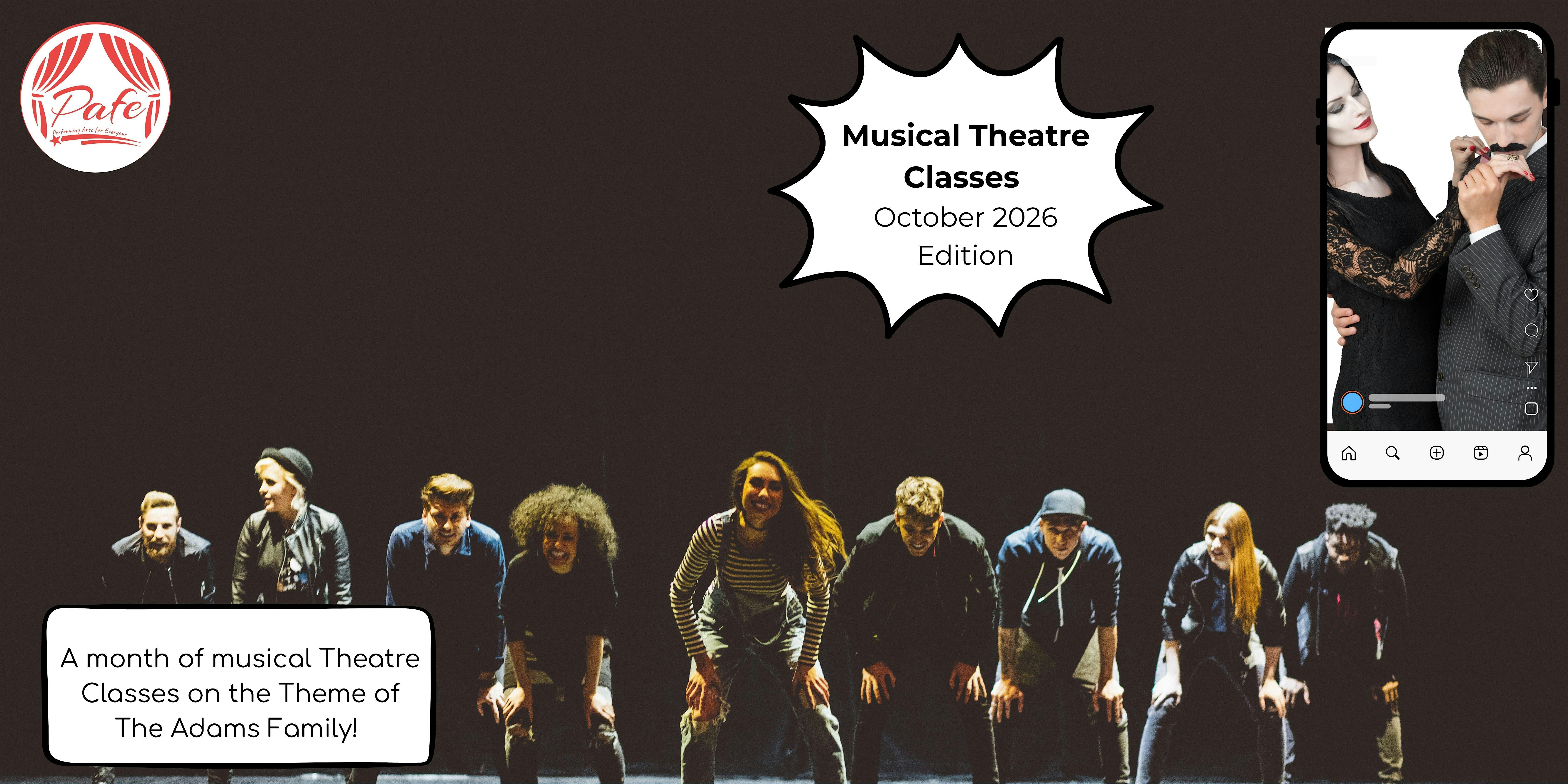 Broadway After Hours – Adult Musical Theatre Classes - October Edition ⭐
