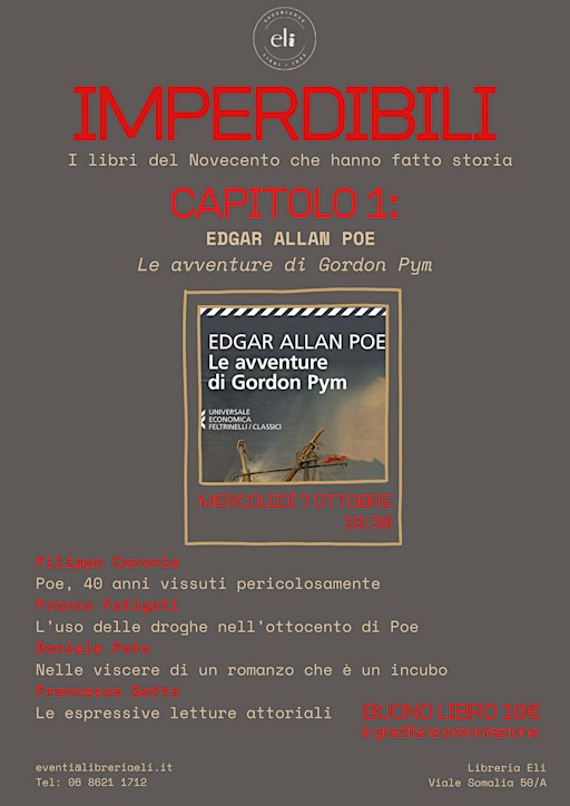 Gordon Pym, un romanzo da incubo ad opera di Edgar Allan Poe